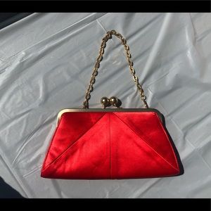 Red Ted Baker Evening Clutch